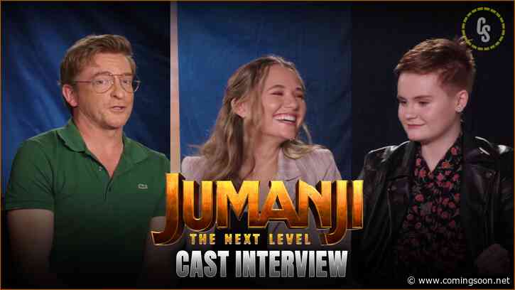 CS Video: Rhys Darby, Madison Iseman & Morgan Turner on Jumanji: The Next Level