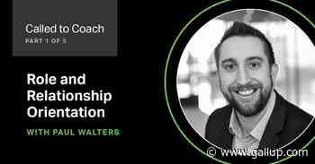 5 Coaching Conversations: Role and Relationship Orientation - Gallup