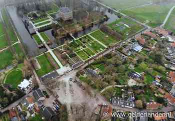 Plein voor Kasteel Amerongen wordt in oude glorie hersteld