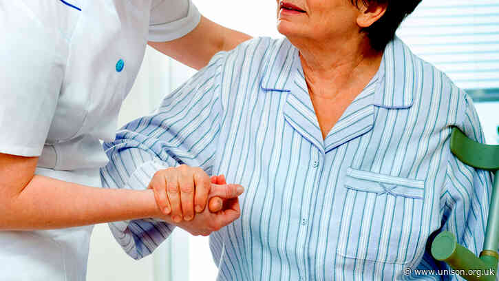 Coronavirus Bill must not force healthcare staff to the front line, says UNISON