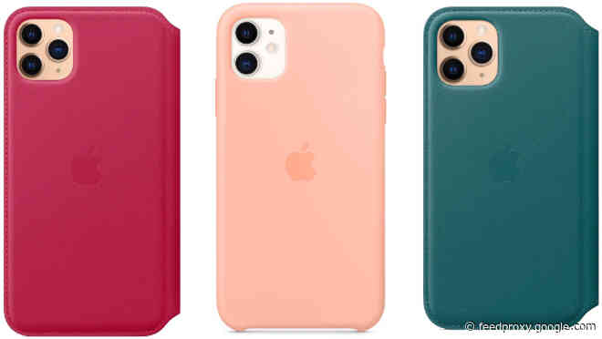 Apple releases new colors for iPhone and iPad cases and Apple Watch bands