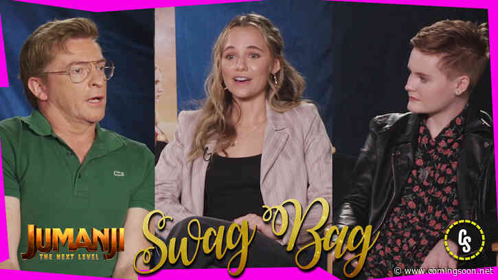CS Swag Bag: Jumanji: The Next Level’s Rhys Darby, Madison Iseman & Morgan Turner