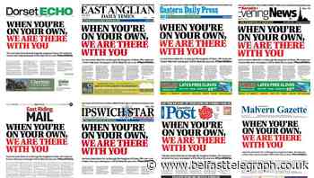 Local newspapers join forces to reassure readers amid coronavirus crisis
