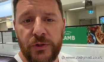 Manu Feildel is stunned by empty shelves at the supermarket… but his signature gravy is still there