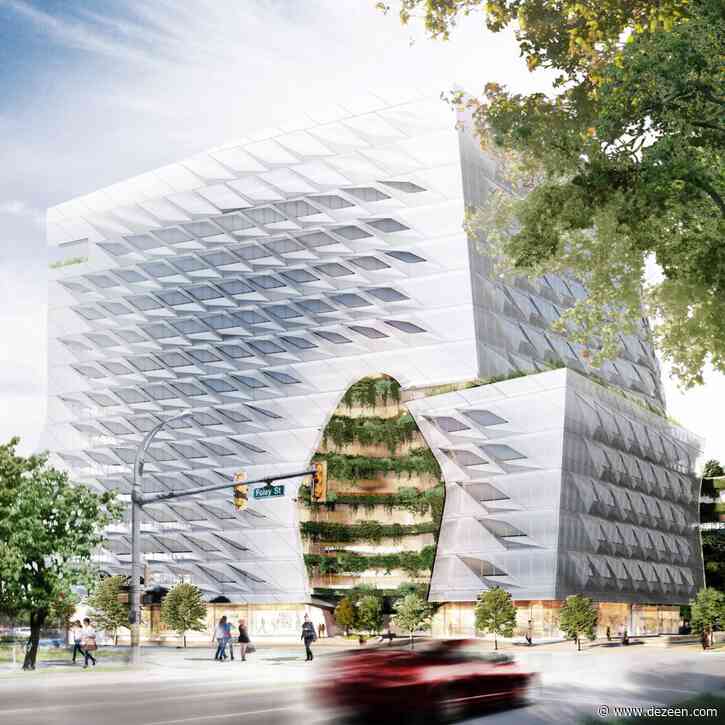 Morphosis unveils 13-storey Lululemon headquarters for Vancouver