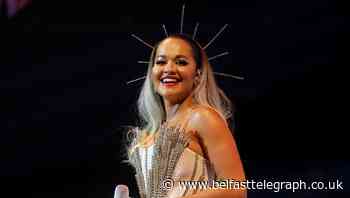 Rita Ora unveils Covid-19 emblem to show ‘we have a battle to fight together’