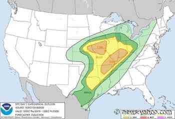 Severe storms, tornadoes target central U.S. Thursday night