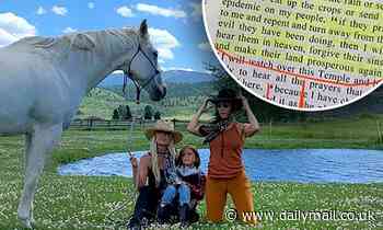 Kourtney Kardashian shares throwback pics of family ranch vacation to Wyoming