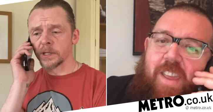 Simon Pegg and Nick Frost join forces for Shaun of the Dead-themed coronavirus video