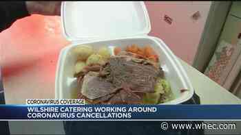Local catering company using food for canceled events to feed community