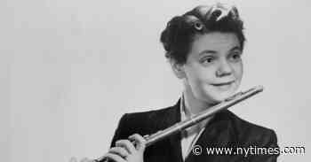Doriot Anthony Dwyer, Flutist and Orchestral Pathbreaker, Dies at 98