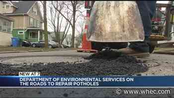 Department of Environmental Services continues fixing potholes