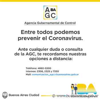 Coronavirus: podes realizar tu consulta por distintas vías - buenosaires.gob.ar
