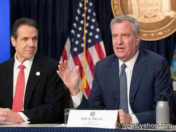 New York City Mayor Bill de Blasio announces 'an explosion' of new coronavirus cases as city total hits 3,615