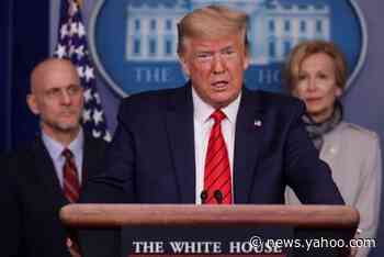 Coronavirus: Close-up photos reveal Trump editing 'Chinese Virus' into press conference notes