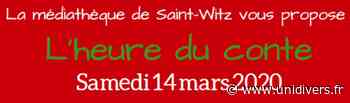 Heure du conte L’espace Culturel « La Tuilerie » à Saint-Witz 14 mars 2020 - Unidivers