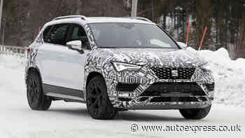 Facelifted 2020 SEAT Ateca spied undergoing winter testing