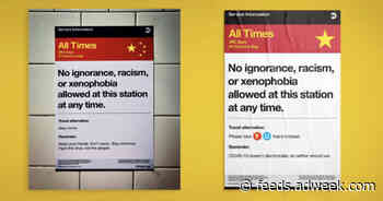 Faux Subway Posters Urge NYC Commuters to Curb Anti-Asian Hate