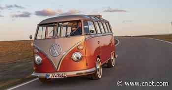 Volkswagen E-Bulli marks an electric take on classic bus     - Roadshow