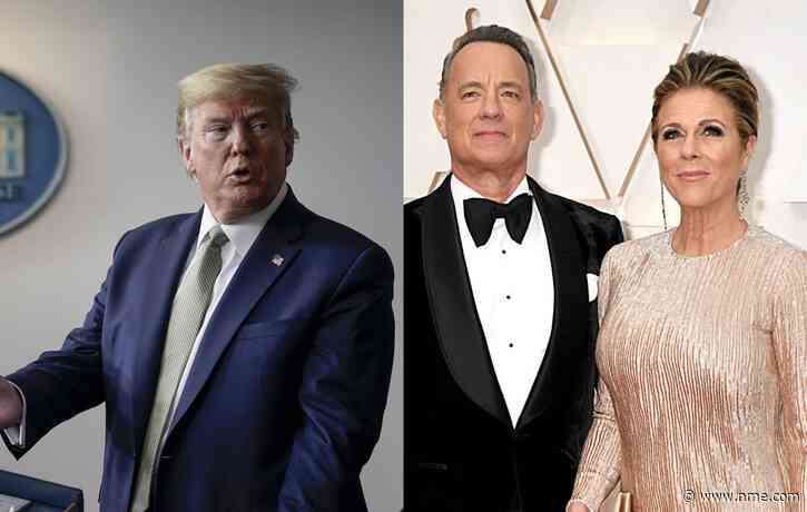 Donald Trump misunderstood the world “discharged” and thought Tom Hanks and Rita Wilson died of Coronavirus