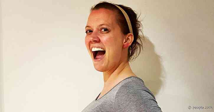 Pregnant Patti Murin Shows Off 5-Month Baby Bump: 'She Dances Around a Lot in There These Days'