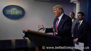 Trump lashes out at reporters during coronavirus briefing