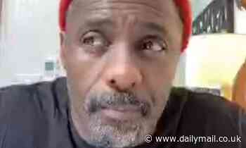 Idris Elba is forced to deny he is in 'critical condition' after hoax video claims