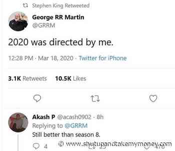 George RR Martin 2020 Was Directed By Me