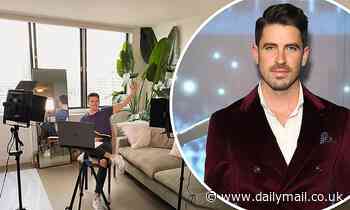 TV presenter Scott Tweedie shares his 'home studio' as he self-isolates in New York amid COVID-19 