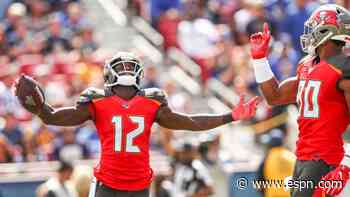 Bucs star WR Godwin to defer to Brady on No. 12