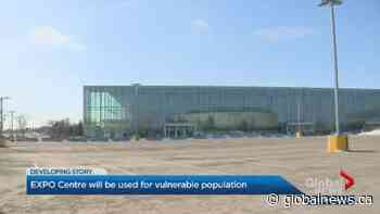 Edmonton Expo Centre to house vulnerable population