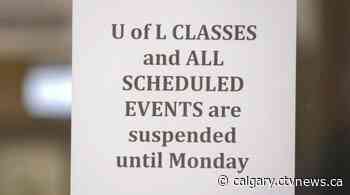 U of L classes suspended because of COVID-19, Lethbridge College classes go on - CTV News