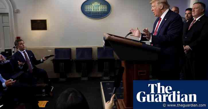 'You're a terrible reporter': Trump throws tantrum over question about coronavirus fears – video