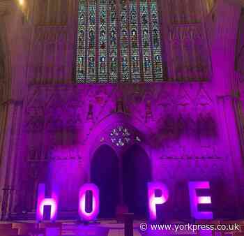 CORONAVIRUS: Minster offers simple message of 'HOPE'