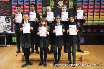 Smithills School pupils pass an exam with a difference with flying colours