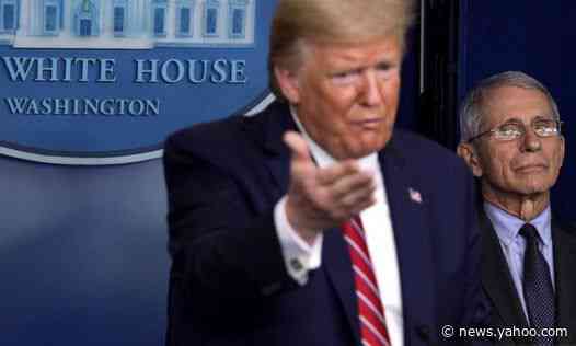 Trump's quotes mapped onto a coronavirus graph shows president 'downplaying the threat'