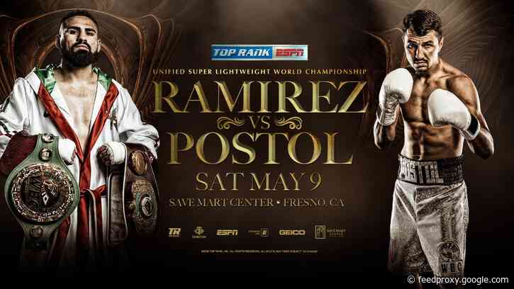 Jose Ramirez vs. Viktor Postol on May 9 at RISK of being postponed