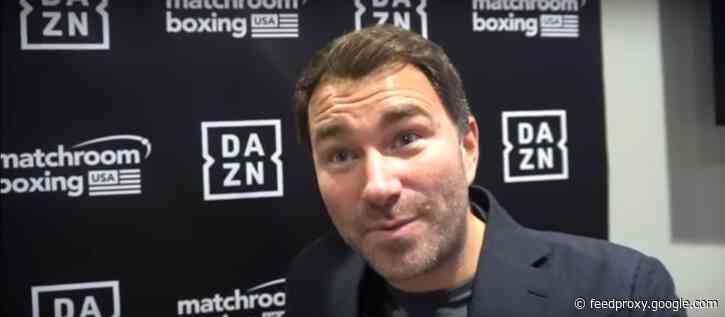 Eddie Hearn: Joshua vs. Fury could take “PRIORITY” over Pulev fight