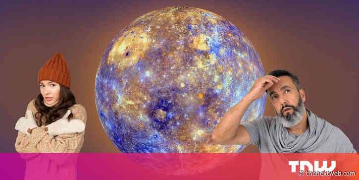 Mercury’s extremely hot temperatures might help ice form on its surface