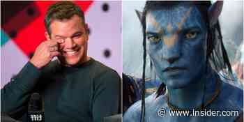 Matt Damon regrets turning down 10% stake in 'Avatar' profits - Insider - INSIDER