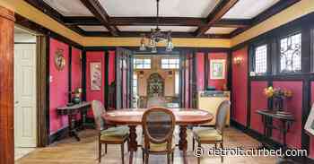 For $175K, an Arts and Crafts home near Boston-Edison designed by Lawrence Buck - Curbed Detroit