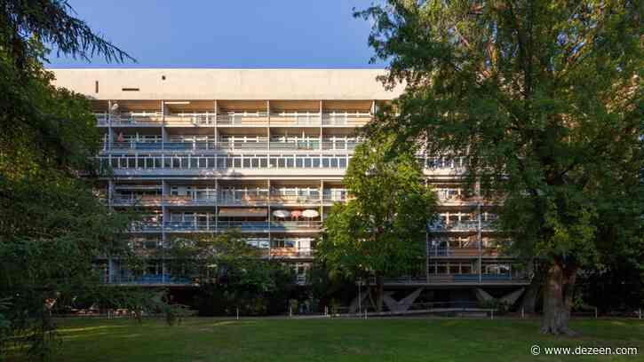 Oscar Niemeyer apartment building in Berlin captured by Pedro Vannucchi