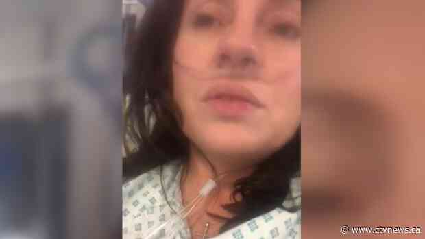 A COVID-19 patient recorded a video from ICU asking others to learn from her