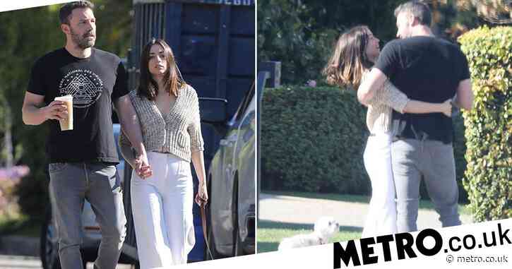 Ben Affleck and Ana de Armas ignore social distancing advice as they pack on PDA
