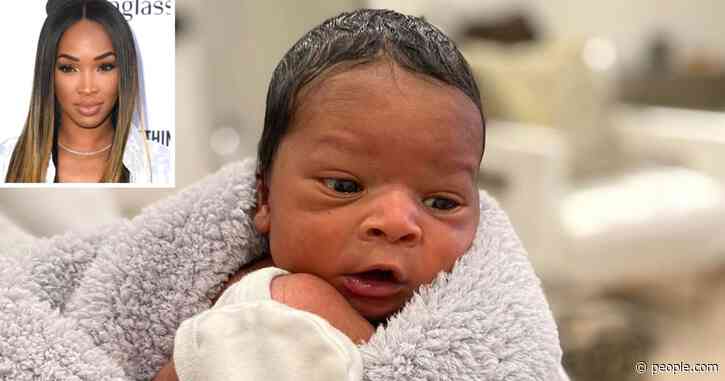 Malika Haqq Shares Adorable Photo of 7-Day-Old Son Ace: 'Best Week of My Life'