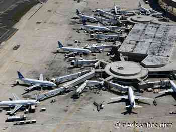 All flights bound for NYC-area and Philadelphia airports were briefly suspended after an air traffic controller tested positive for coronavirus