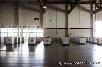 Watch time-lapse of soldiers setting up Oregon medical station to help with coronavirus crisis - OregonLive