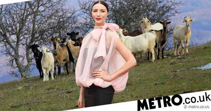 Outlander’s Caitriona Balfe says goats peeing was the ‘funniest’ thing to happen while filming season five