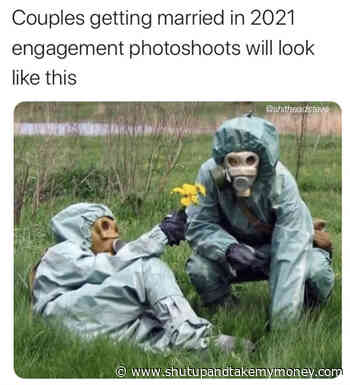 Couples Getting Married In 2021 Engagement Photoshoots Will Look Like This – Coronavirus Meme