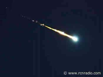 Meteorito iluminó el cielo de Simití (Bolívar) - RCN Radio